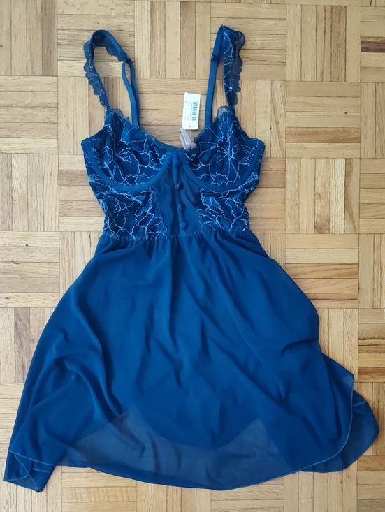 La Vie En Rose Other - Teal Lace Underwire Bodice Camisole